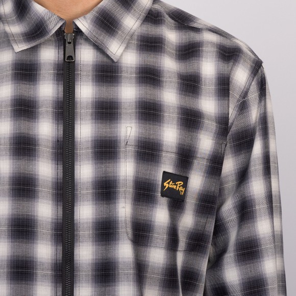 Stan Ray Mens Black Zip Shirt #3