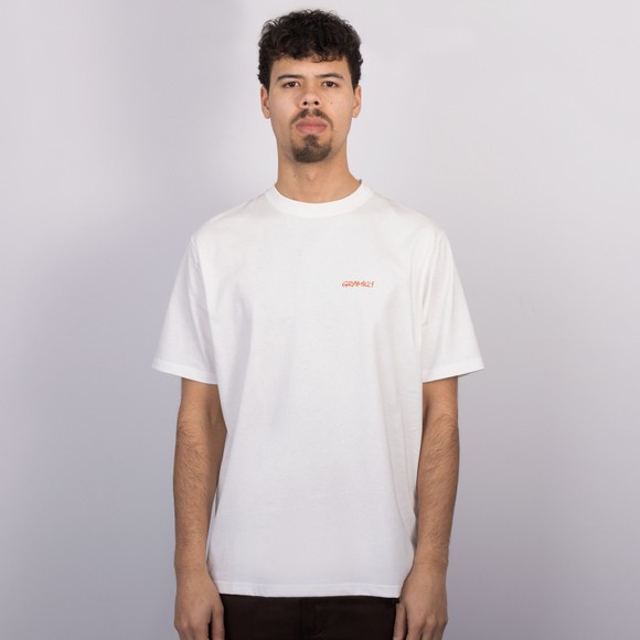 Gramicci Mens White Ice Sculpture T-Shirt #3