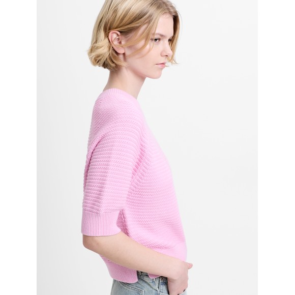 French Connection Womens Pink Lily Mozart S/S High Neck Jumper  #3