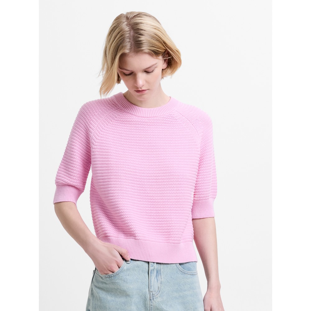 Lily Mozart S/S High Neck Jumper