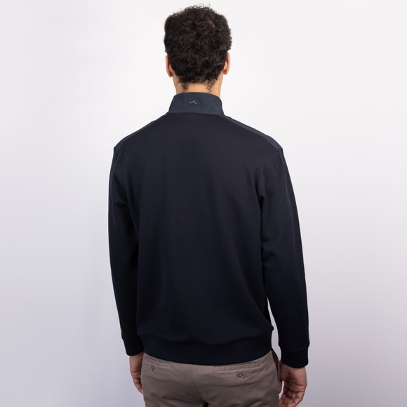 Paul & Shark Mens Blue Typhoon Pertex Active Button Up Half Zip Sweatshirt  #4