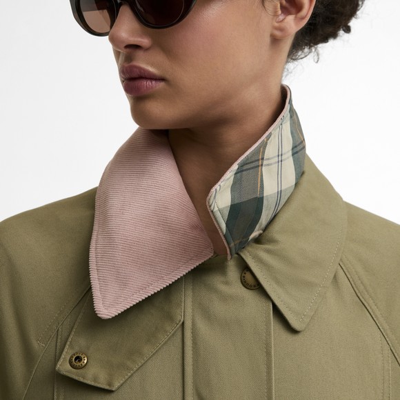Barbour Lifestyle Womens Green Modern Beadnell Casual Jacket #3