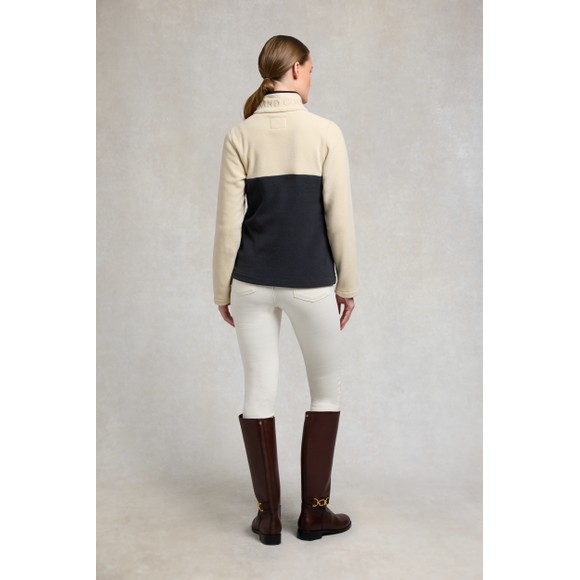 Holland Cooper Womens Multicoloured Country Fleece Half Zip #4