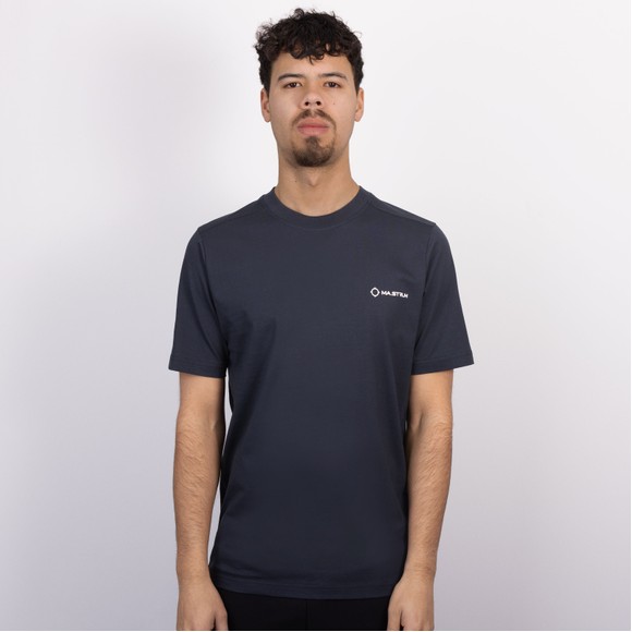 Ma.Strum Mens Blue Yawl Back Print T Shirt #3