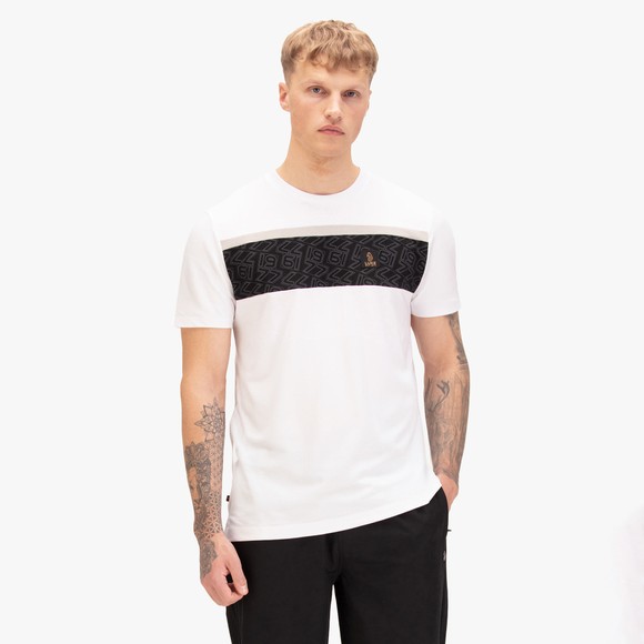 Luke 1977 Mens White Paolo Print T-Shirt