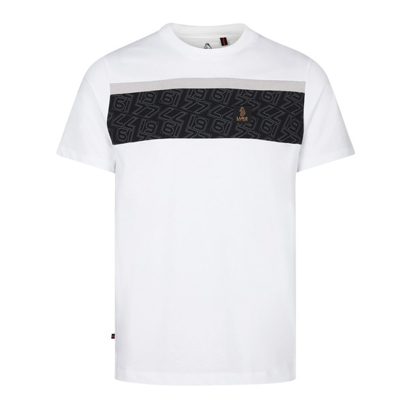 Luke 1977 Mens White Paolo Print T-Shirt