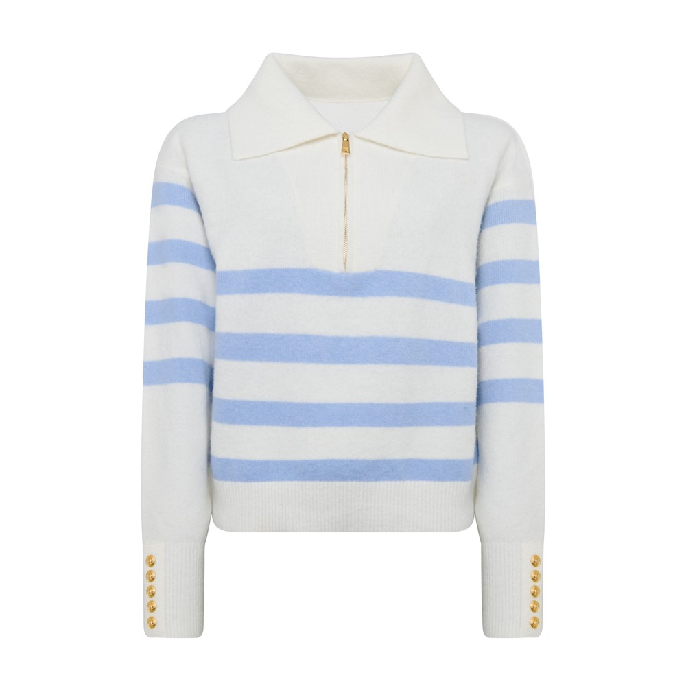 Lydia Knit Quarter-Zip Jumper