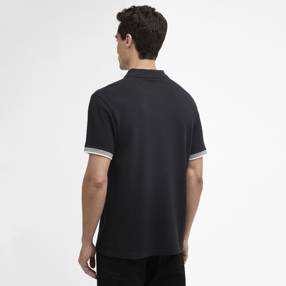 Barbour International Mens Black Swinford Polo #4