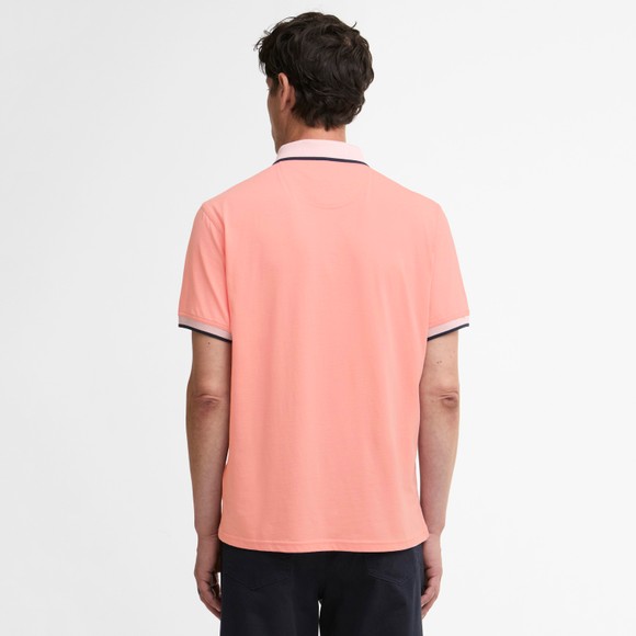 Barbour Lifestyle Mens Pink Cornsay Polo #3