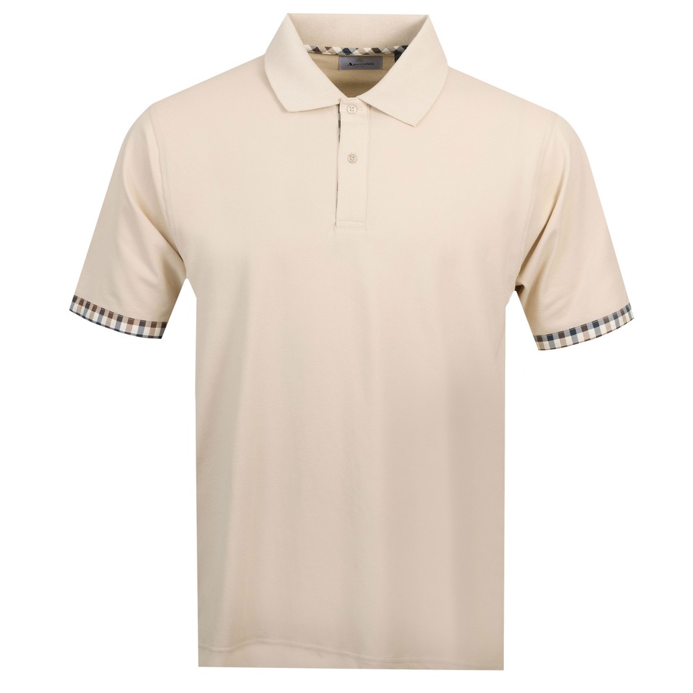 Club Check Stretch Piquet Polo