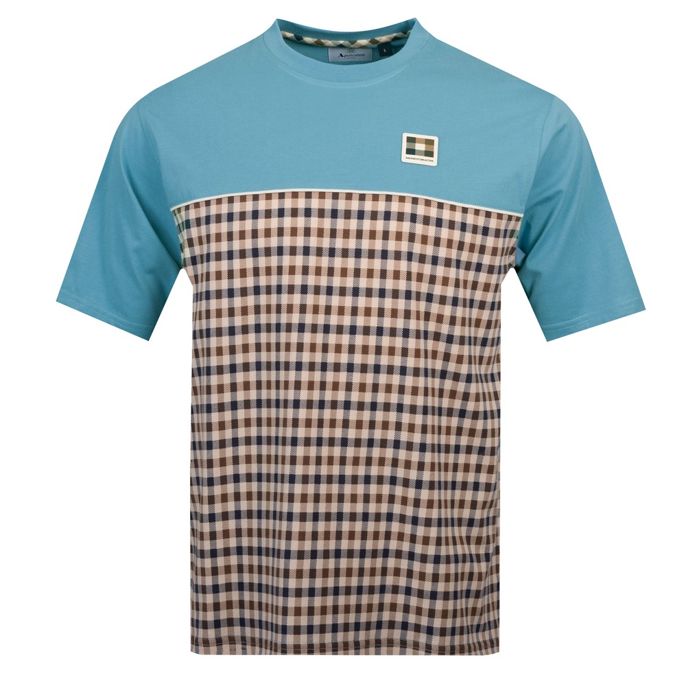 Active Club Check Panel T-Shirt