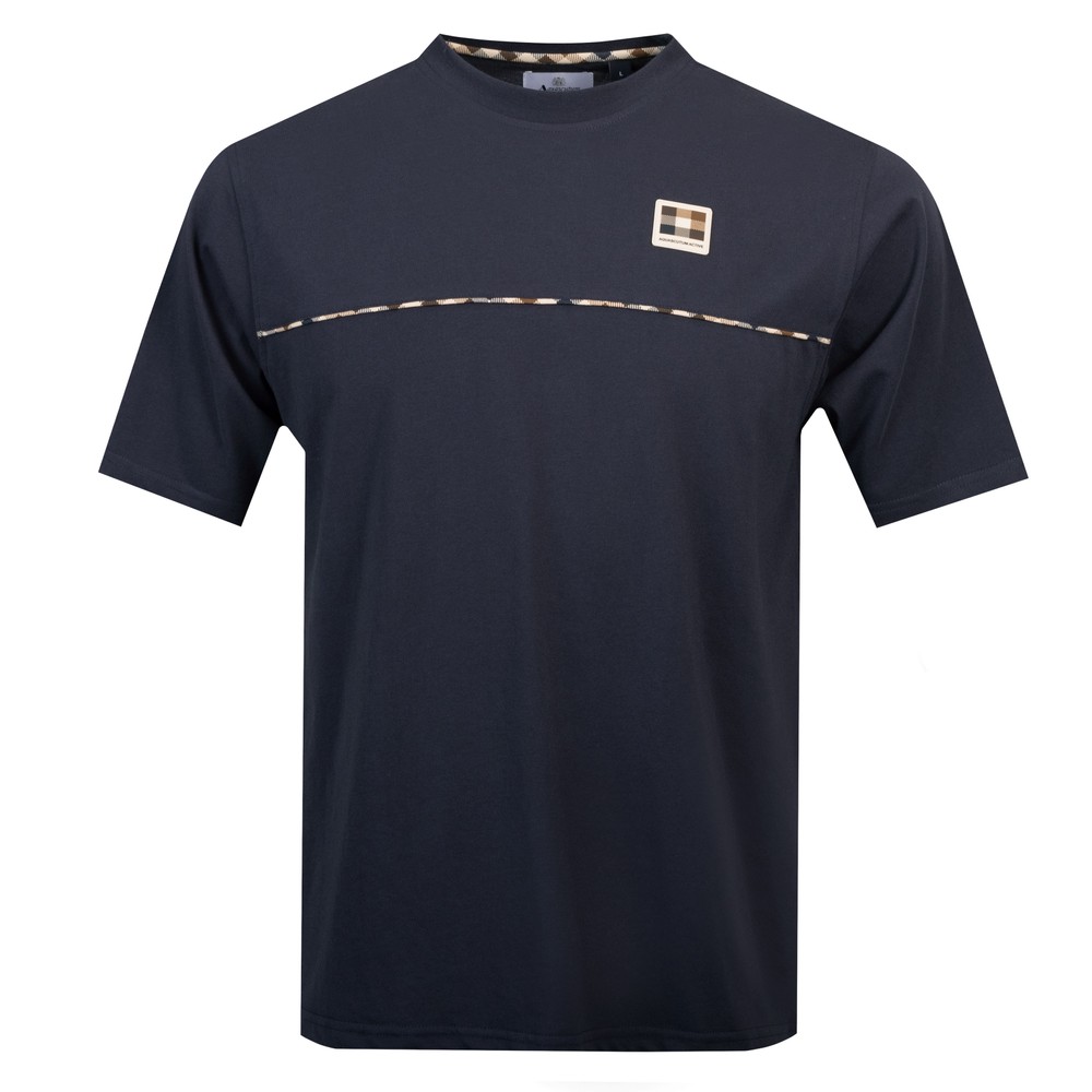 Active Club Check Piping T-Shirt