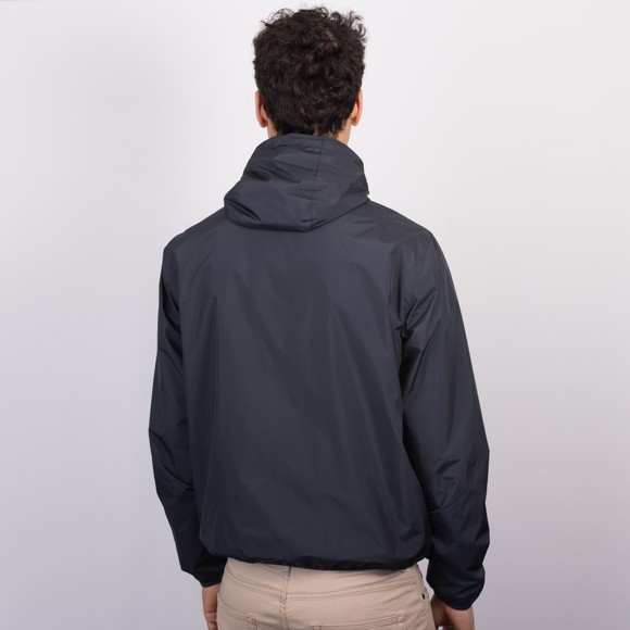 Aquascutum Mens Blue Reversible Hooded Sailor Jacket #4