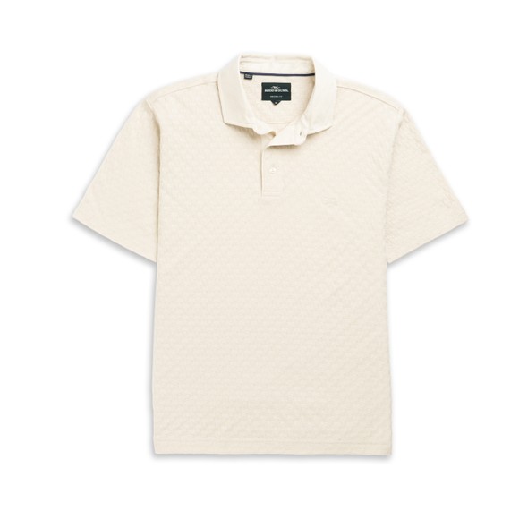 Rodd & Gunn Mens Beige Huntsbury Polo Shirt