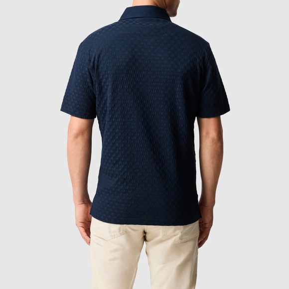 Rodd & Gunn Mens Blue Huntsbury Polo Shirt main image
