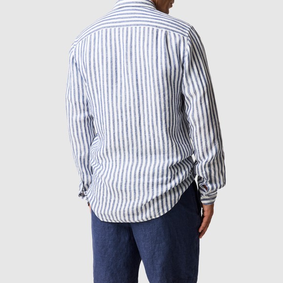 Rodd & Gunn Mens Blue Seadown LS Striped Shirt main image