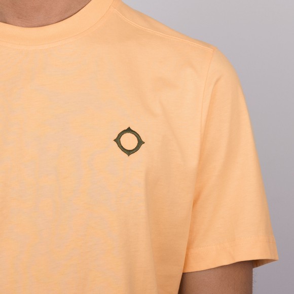 Ma.Strum Mens Orange Icon T Shirt #3