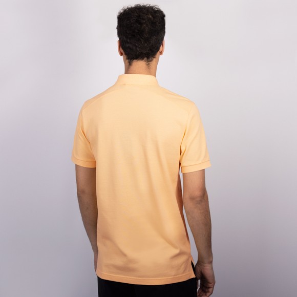 Ma.Strum Mens Orange Pique Polo Shirt #3