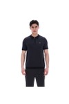 Fila Mens Black Marty 1/2 Zip Polo