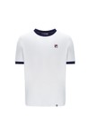 Fila Mens White Marconi Crew T-Shirt