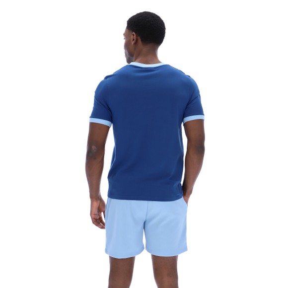 Fila Mens Blue Marconi Crew T-Shirt main image