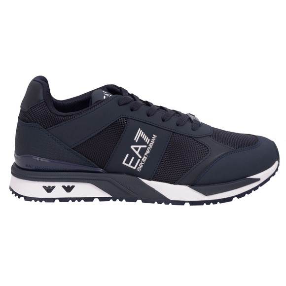EA7 Emporio Armani Mens Blue Side Logo Trainer