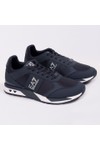 EA7 Emporio Armani Mens Blue Side Logo Trainer
