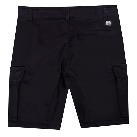 C.P. Company Undersixteen Boys Black Lens Pocket Cargo Shorts #3