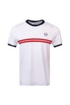 Sergio Tacchini Mens White S/S Supermac T-Shirt