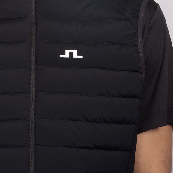 J.Lindeberg Mens Black Ted Pro Pack Down Vest #3