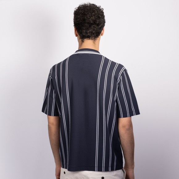 J.Lindeberg Mens Blue Rue Knitted Shirt #4