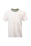 Sergio Tacchini Mens White Monte Velour T-Shirt