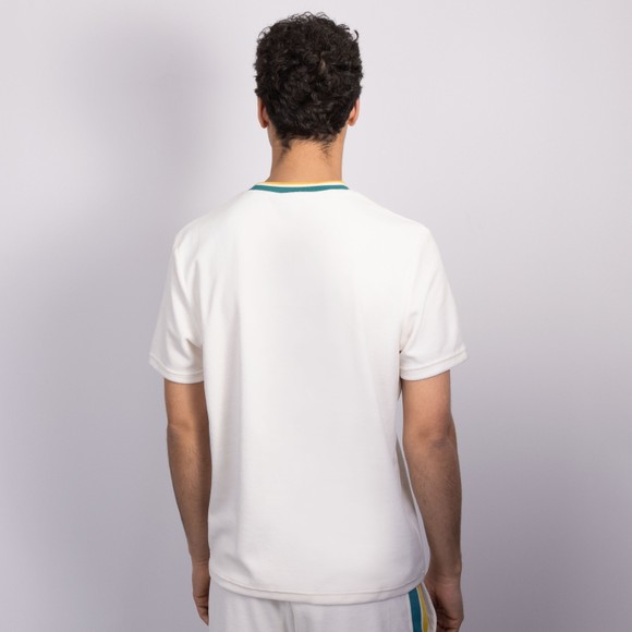 Sergio Tacchini Mens White Monte Velour T-Shirt main image