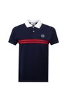 Sergio Tacchini Mens Blue Supermac Polo