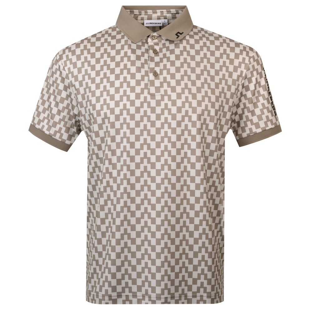 Tour Tech Print Polo Shirt