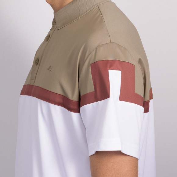 J.Lindeberg Mens Grey Emil Polo Shirt #3