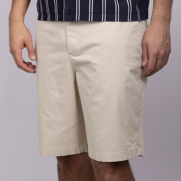 J.Lindeberg Mens Off-White Shane Cotton Stretch Chino Short #3