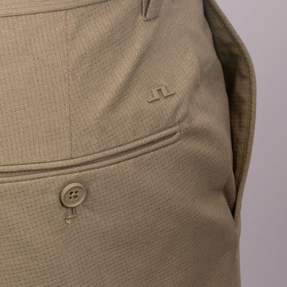 J.Lindeberg Mens Grey Vent Tight Golf Shorts #4