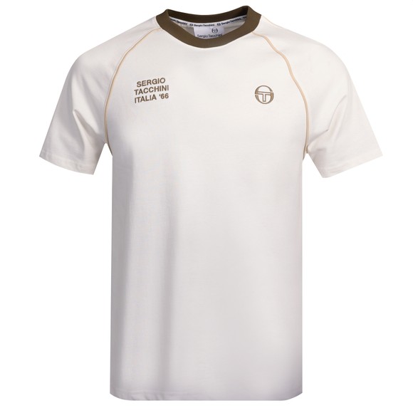 Sergio Tacchini Mens White Ghibli Davis T-Shirt