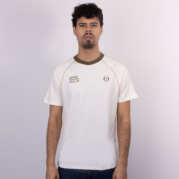 Sergio Tacchini Mens White Ghibli Davis T-Shirt