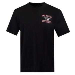 Mesh Print Buddha T Shirt