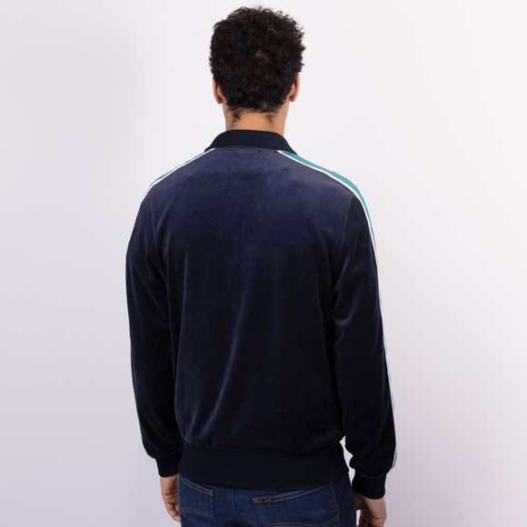 Sergio Tacchini Mens Blue Monte Velour Track Top main image