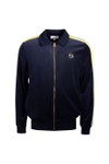 Sergio Tacchini Mens Blue Monte Velour Track Top