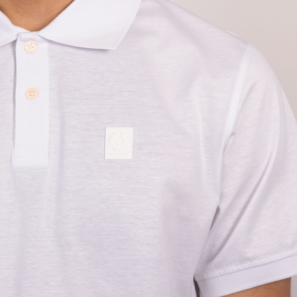 Belstaff Mens White Steel Polo Shirt #3