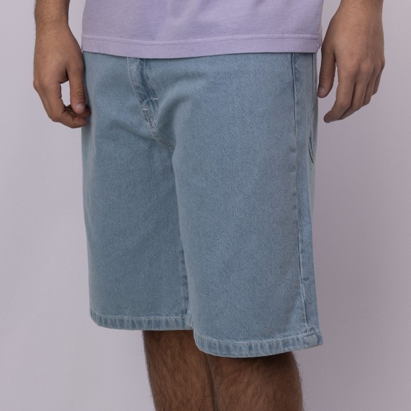 Stan Ray Mens Blue Wide 5 Denim Short #3