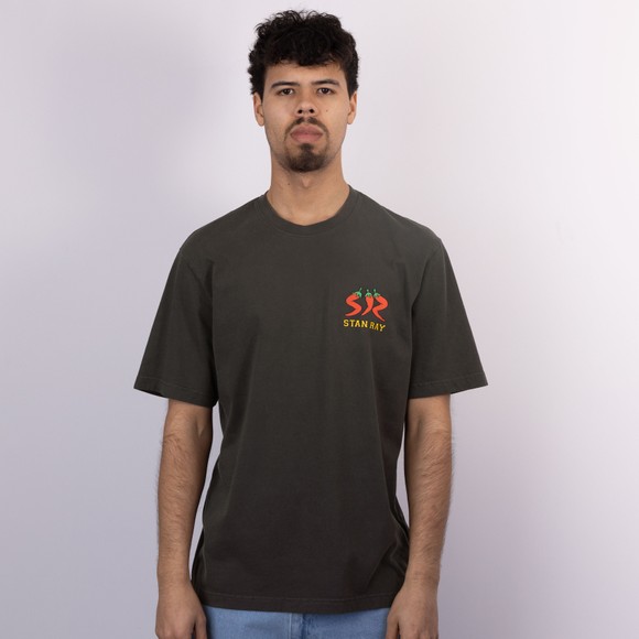 Stan Ray Mens Black Pepper T Shirt #3