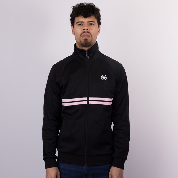 Sergio Tacchini Mens Black Dallas Track Top