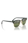 Ray-Ban Mens Green ORB3016 Clubmaster Sunglasses
