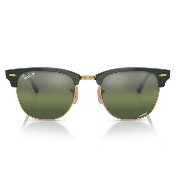 Ray-Ban Mens Green ORB3016 Clubmaster Sunglasses
