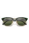 Ray-Ban Mens Green ORB3016 Clubmaster Sunglasses